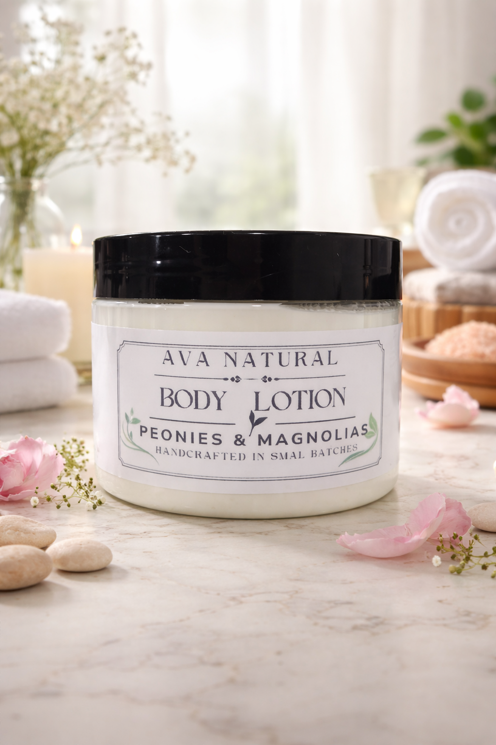 Peonies & Magnolias Body Lotion.