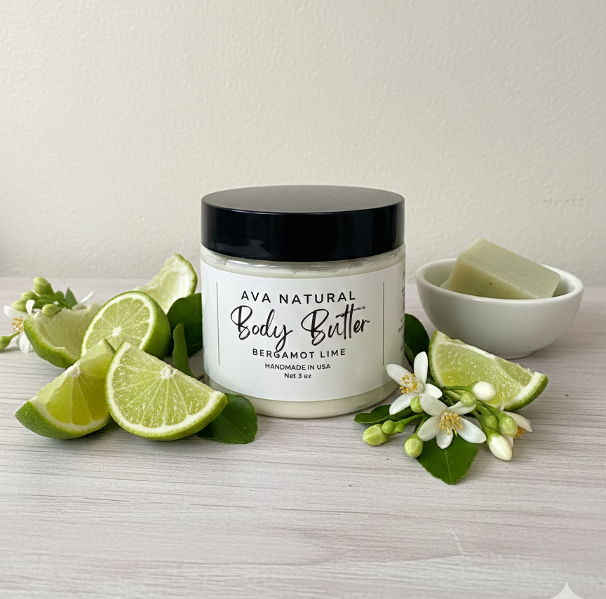Whipped Body Butter — Bergamot & Lime