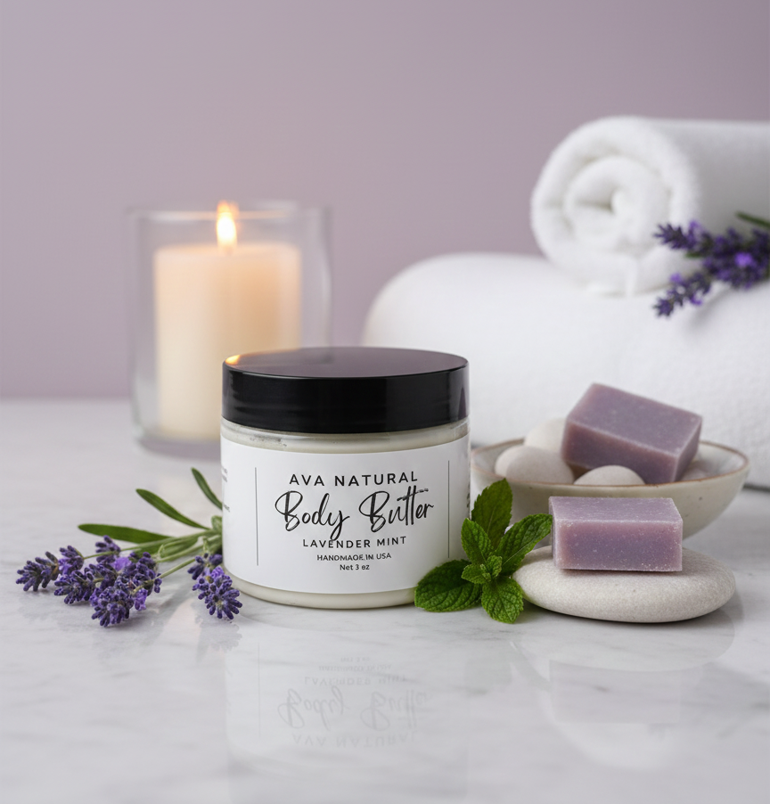 Whipped Body Butter Lavender & Mint