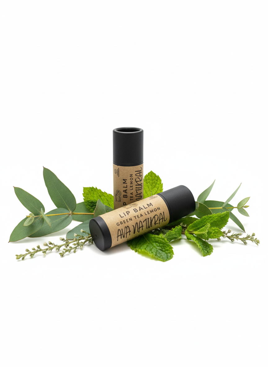 Ava Natural Lip Balm with Botanical Elements