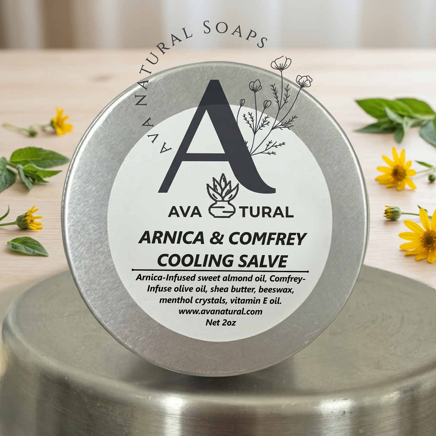 Arnica & Comfrey Cooling Salve