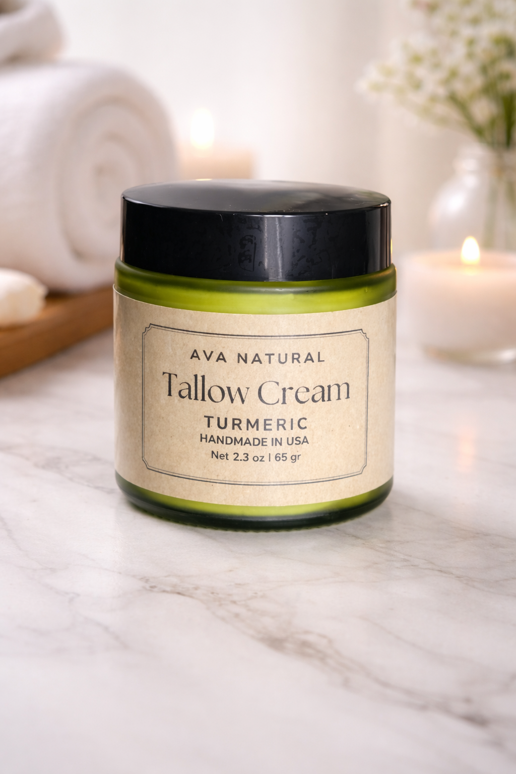 Tallow Infused Botanical-Turmeric Cream