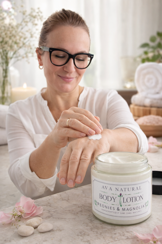 Peonies & Magnolias Body Lotion.