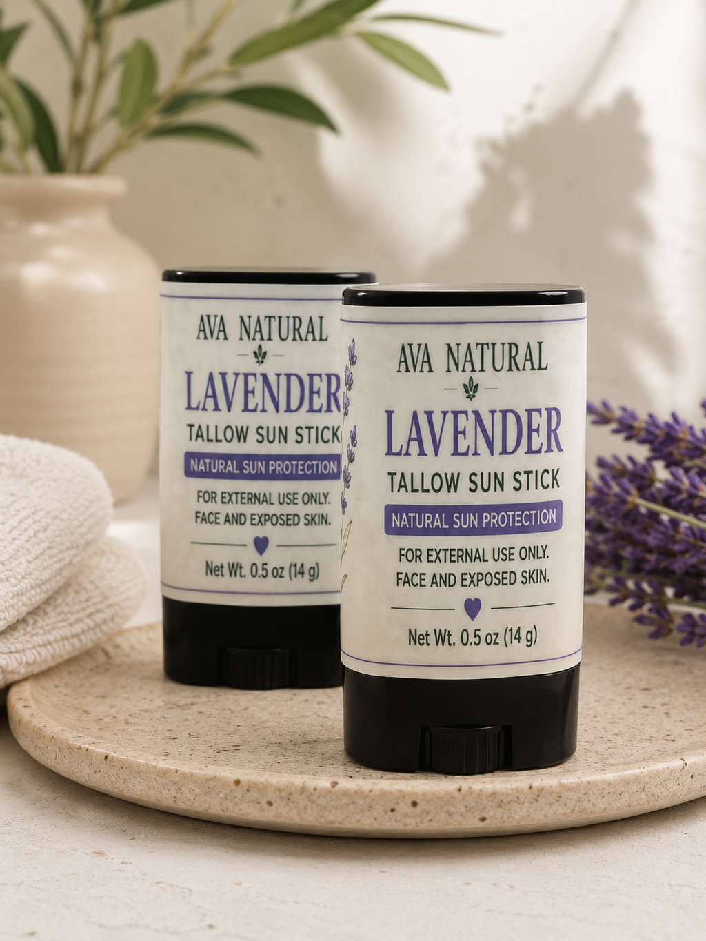 Lavender Tallow Mineral Stick