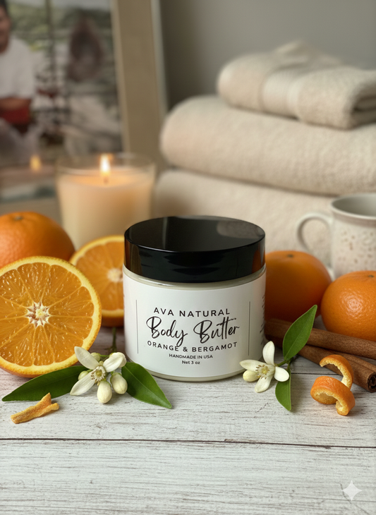 Whipped Body Butter Orange & Bergamot