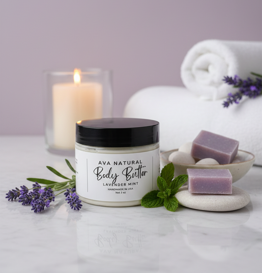 Whipped Body Butter Lavender & Mint