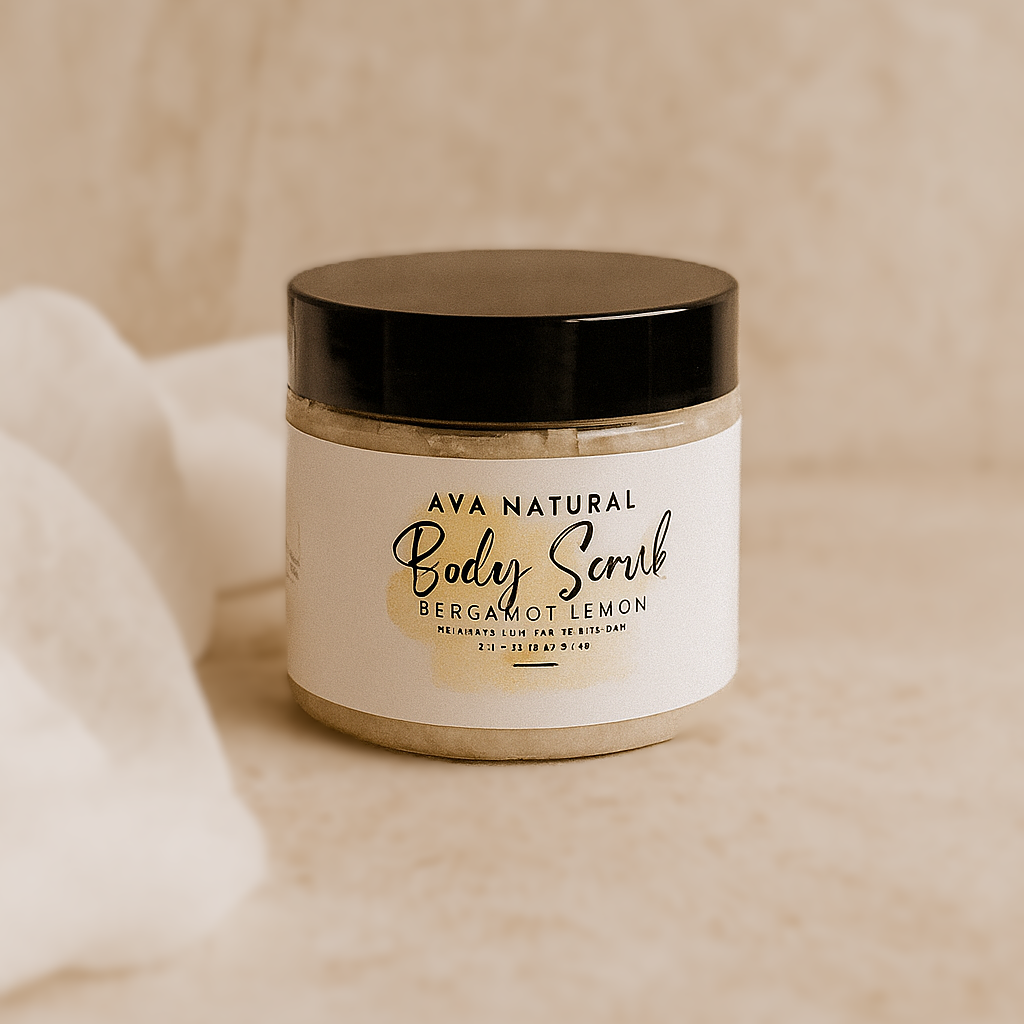 Body Scrub-Bergamot Lemon