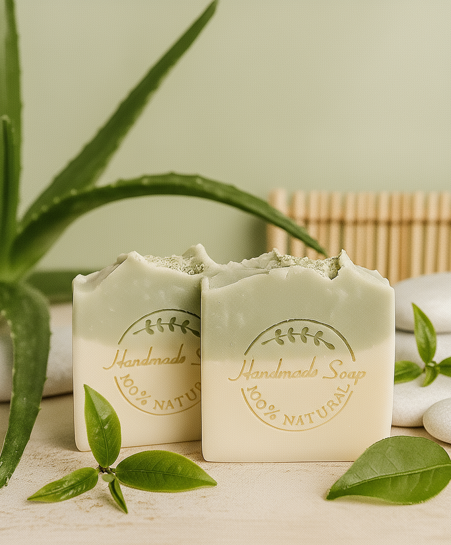 Aloe Vera & Green Tea Soap
