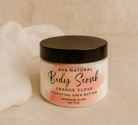 Orange Clove Shea Butter Body Scrub